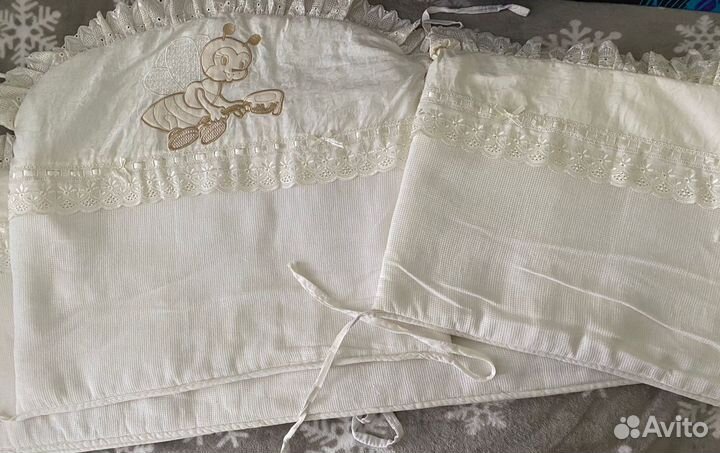 Бортики в кроватку