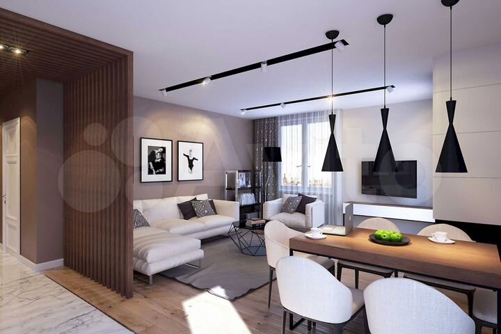 2-к. квартира, 53 м², 8/24 эт.