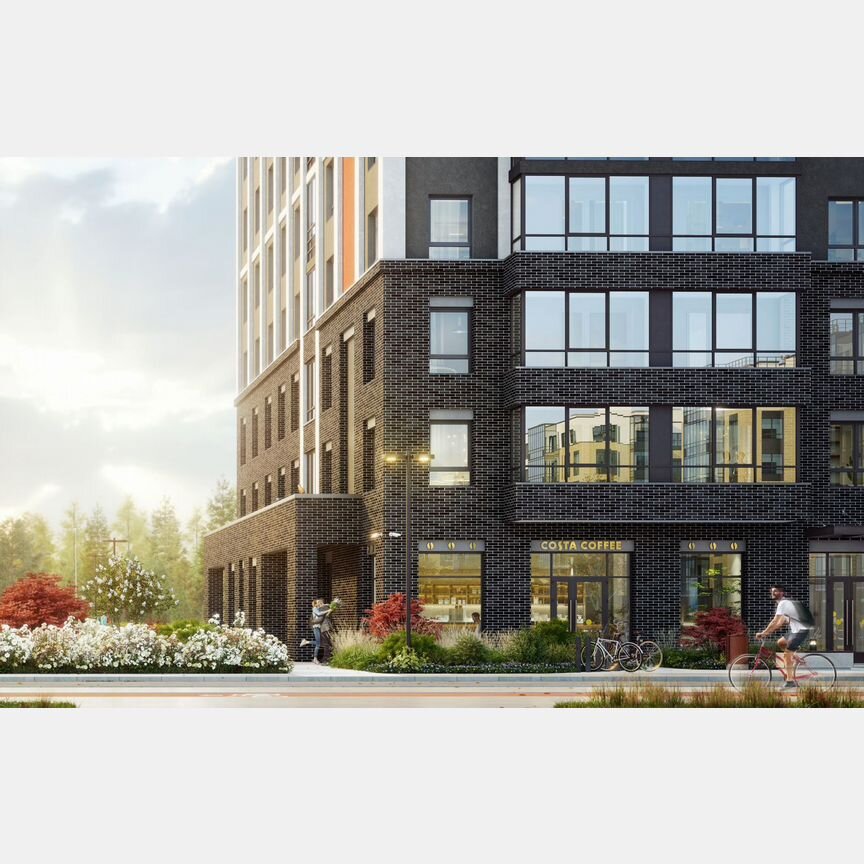 3-к. квартира, 64,6 м², 16/25 эт.