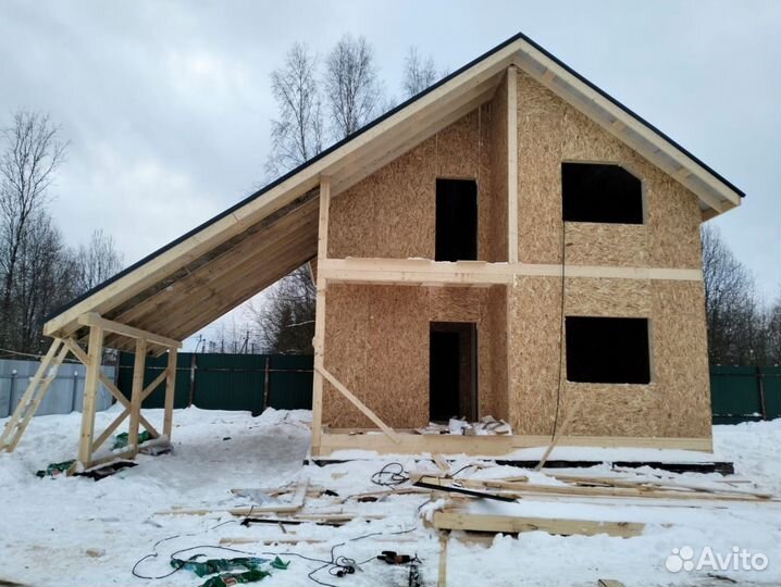 Дом из сип панелей под ключ. Готовый домокомплект