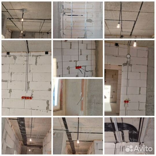 Не фирма.Электромонтажные работы.Штробление