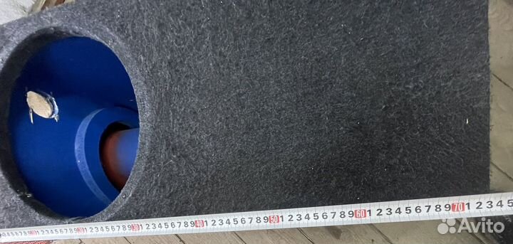 Короб для сабвуфера 12 на трубе