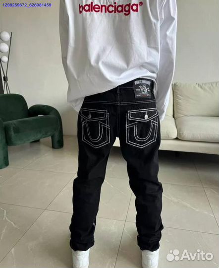 Штаны True Religion на руках (Арт.35243)