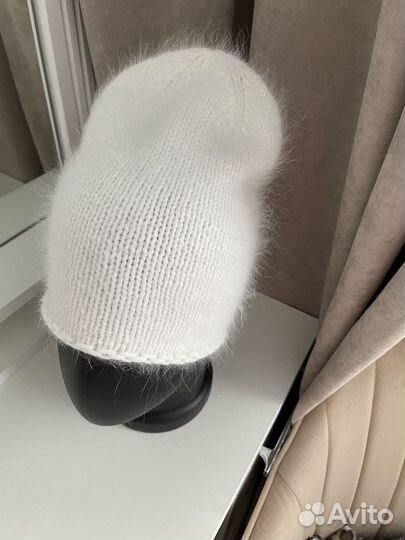 Весенняя шапка бини