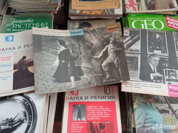 Большое колличество журналов СССР