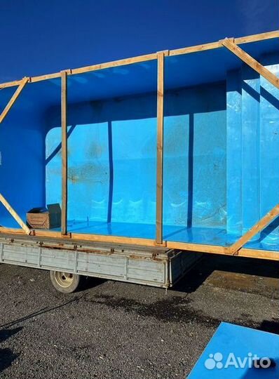 Бассейн из полипропилена 4м*3м*1,5м