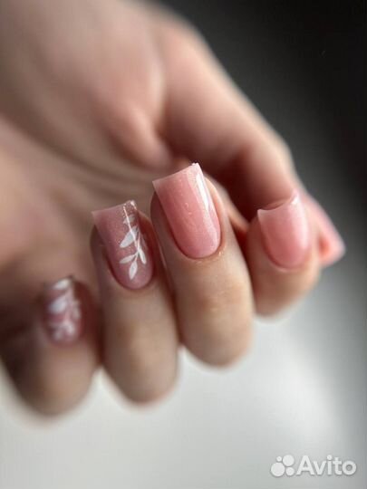 Маникюр укрепление покрытие