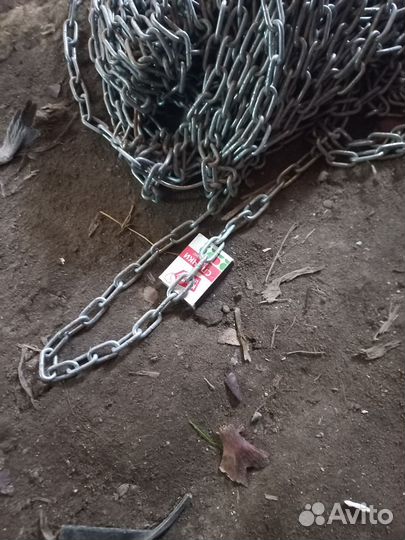 Цепь металлическая стальная