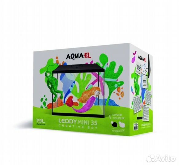 Аквариум с подсветкой и фильтром