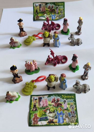 Полные серии и почти полные серии kinder киндер