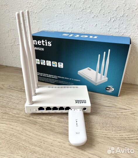 Комплект беспроводного 4g Интернета для дачи