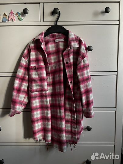 Рубашка Zara для девочки 128