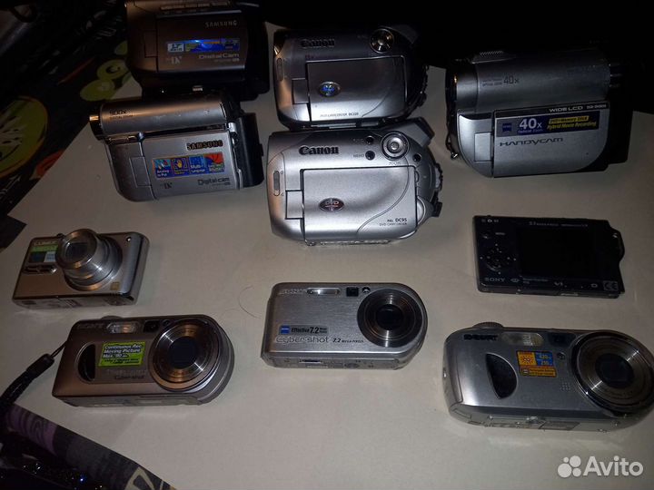 Видео камера и фотоаппарат