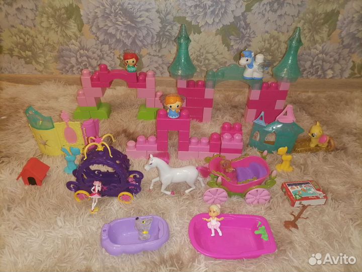 Конструктор Lego Mega bloks принцесса
