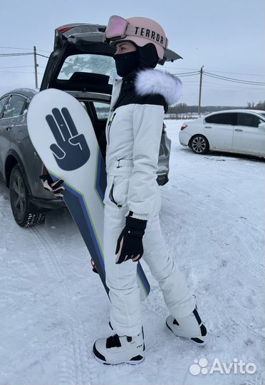 Кобинезон горнолыжный женский