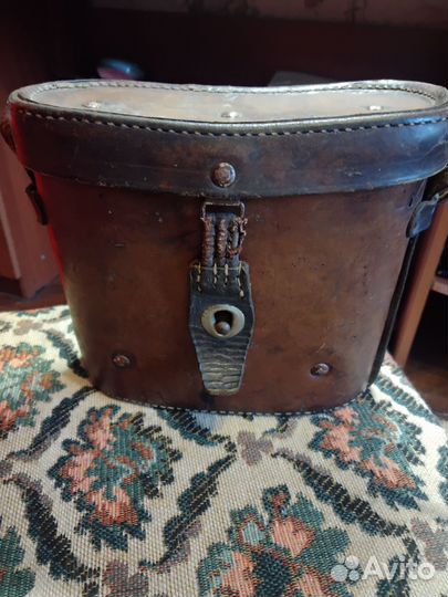Футляр для бинокля кожаный винтаж
