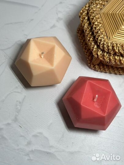 Ароматическая свеча ручной работы