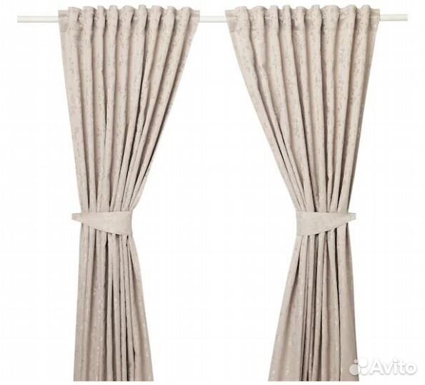 Лизабритт гардины с прихватом икеа