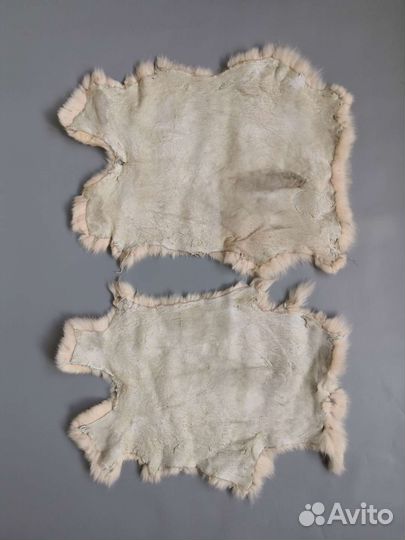 Мех кролика. Натуральный, выделанные шкурки