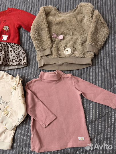Детские вещи пакетом на девочку 80 92