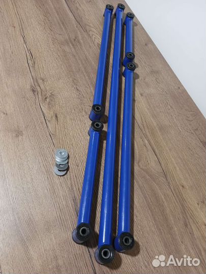 Комплект реактивных тяг для ваз 2101-2107, Нива