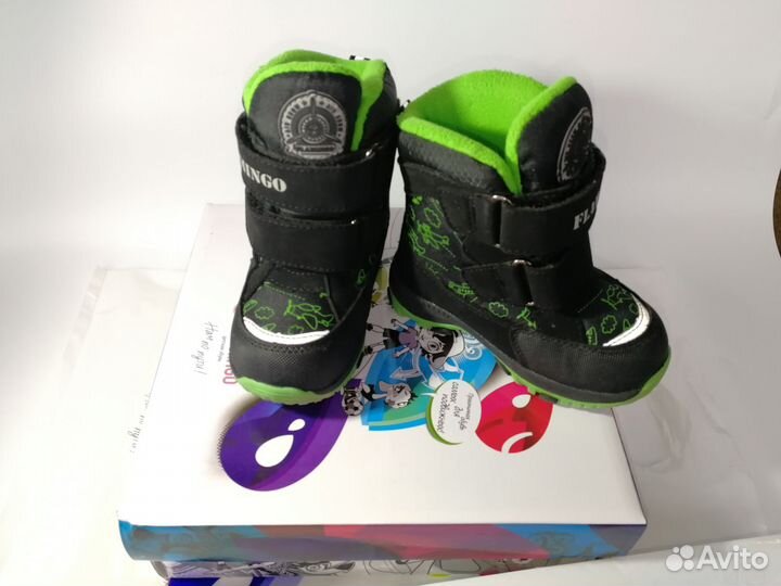 Ботинки зимние детские 23