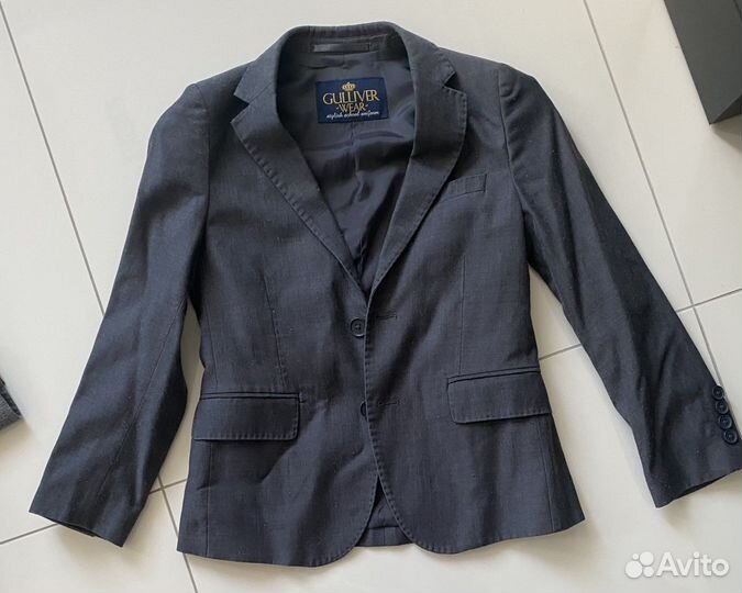 Пиджак школьный gulliver