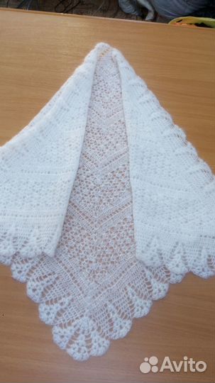 Платок шаль ручная работа