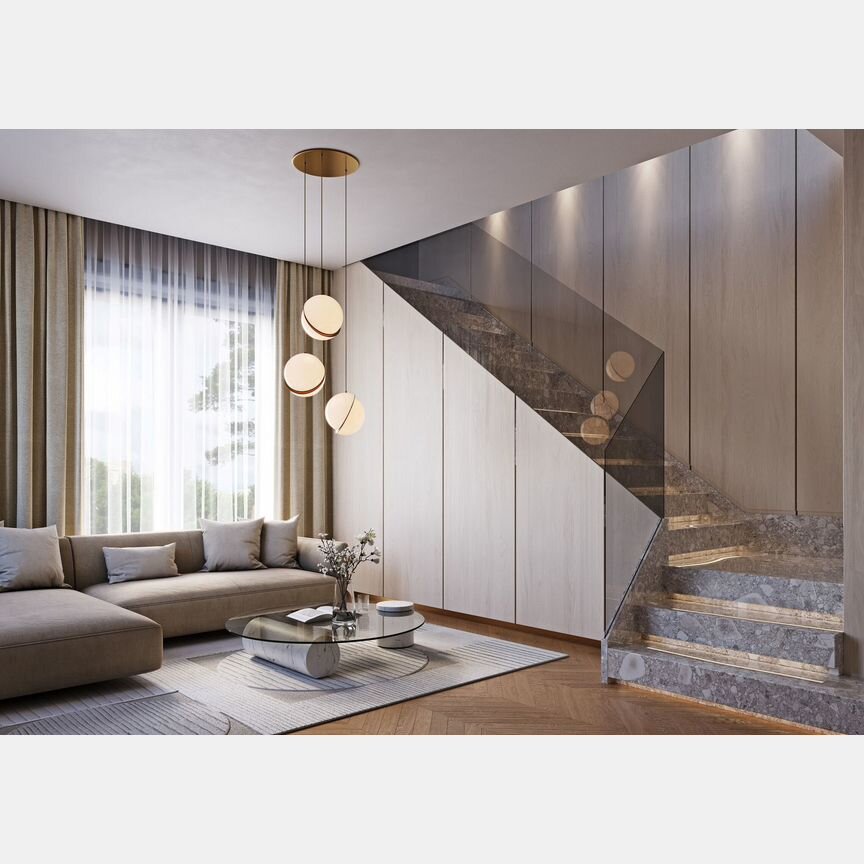 2-к. квартира, 65,1 м², 1/4 эт.
