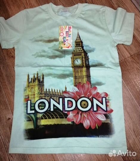 Футболка на девочку новая 140