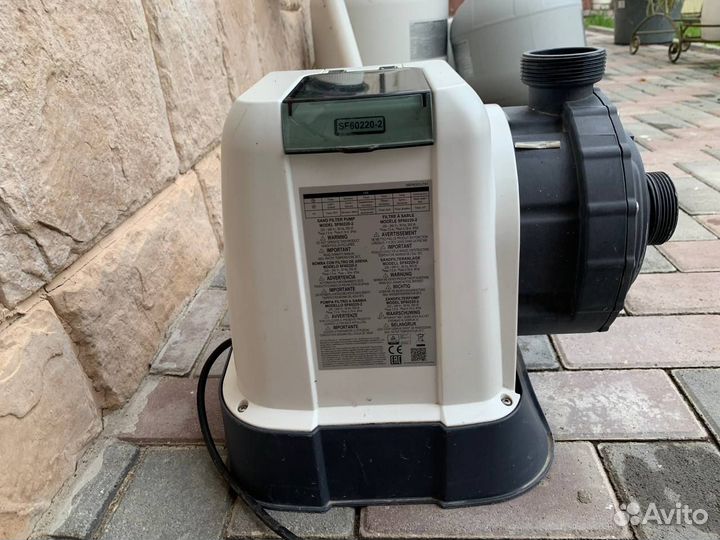 Система intex. Песочный фильтр и хлоргенератор