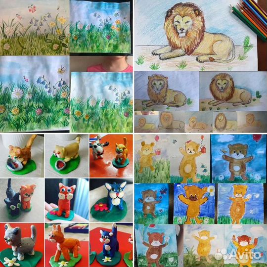 Рисование и лепка для детей