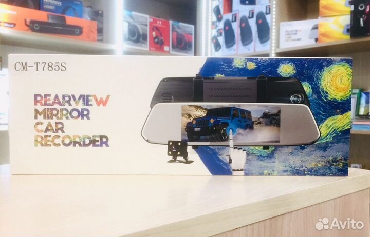 Новое Зеркало-видеорегистр сенсор 9 дюймов