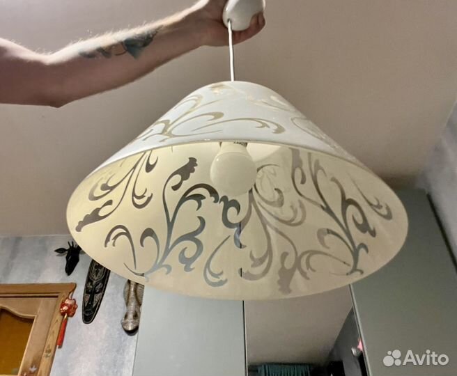 Люстра потолочная подвесная