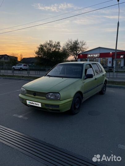 Volkswagen Golf 1.4 МТ, 1994, 166 000 км