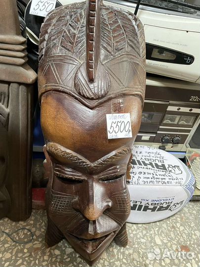 Африканская маска дерево