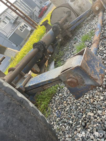 Ось на полуприцеп бпв