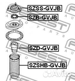 Пыльник переднего амортизатора