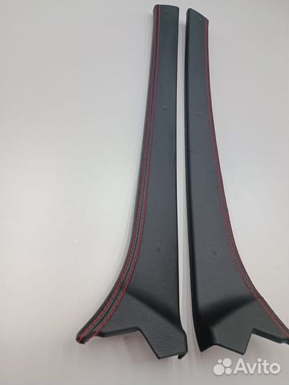 Накладки стойки передней ваз 2114 2115