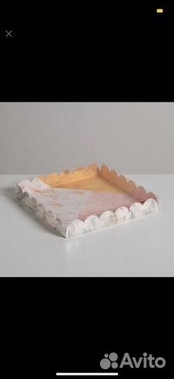 Кондитерская упаковка коробка для печенья шоколада