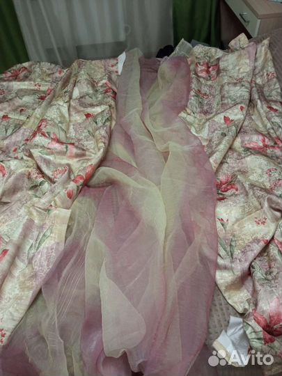 Комплект шторы и тюль