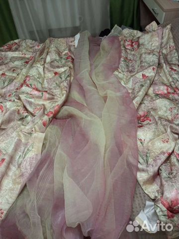 Комплект шторы и тюль