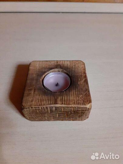 Подсвечник в стиле лофт