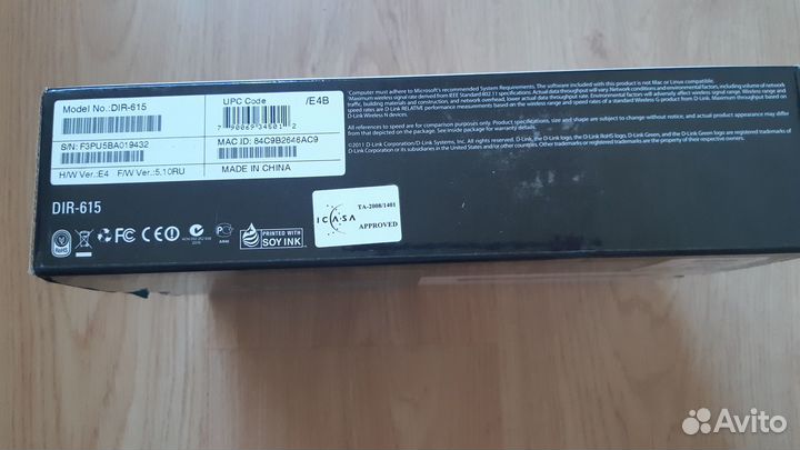 WiFi poyтер D-link DIR-615