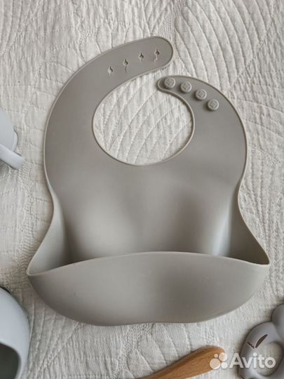 Набор силиконовой посуды детской