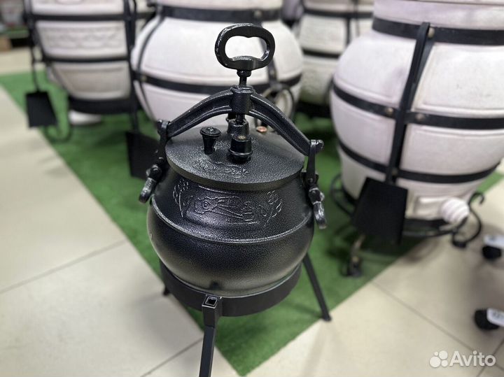 Казан афганский 12 л. черный 4.7кг