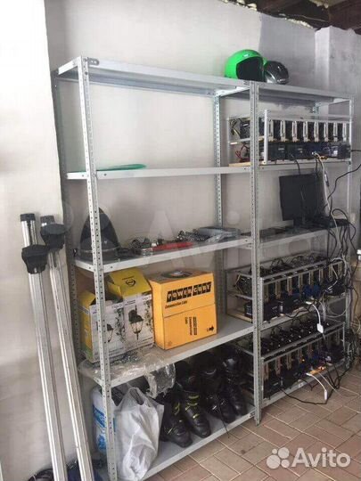 Стеллажи металлические