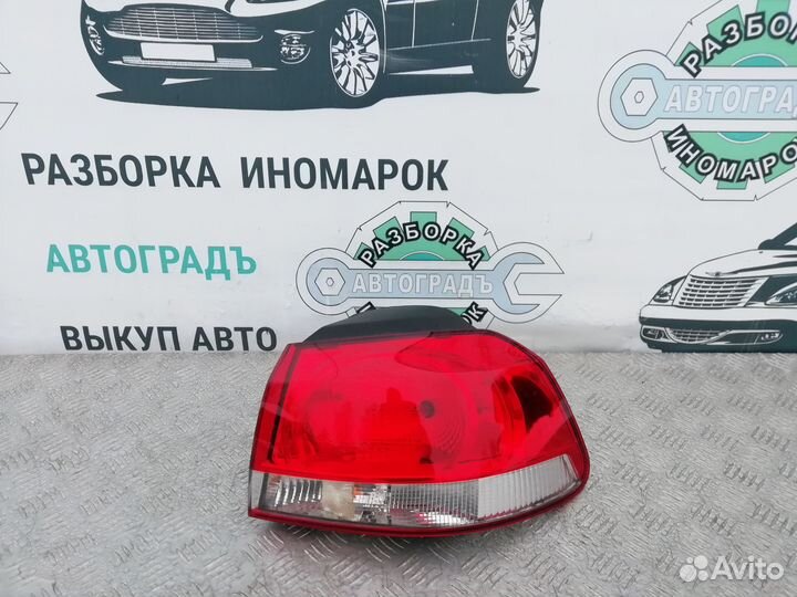 Фонарь задний наружный правый Vw Golf MK6 хэтчбек