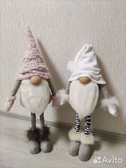 Скандинавские новогодние гномы бронь