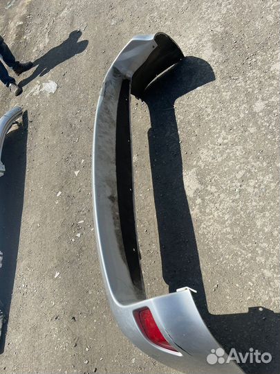 Бампер задний на Тойота Рав4